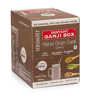 Copy of GANJI BOX Instant Horsegram Ganji