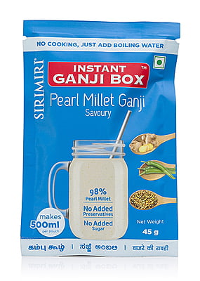 GANJI BOX Instant Pearl Millet Ganji