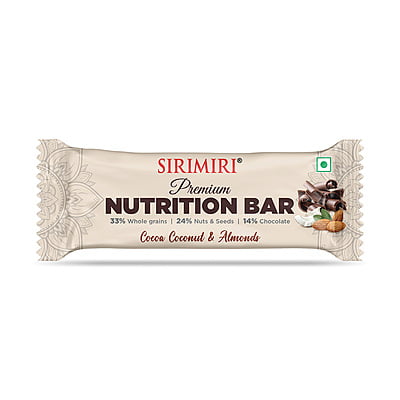 Premium Nutrition Bar - Cocoa Coconut Almonds Pack of 12