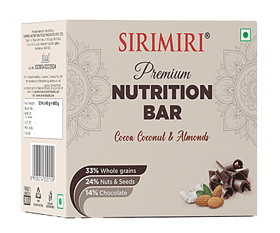 Premium Nutrition Bar - Cocoa Coconut Almonds Pack of 6