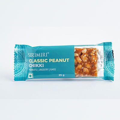 Classic Peanut Chikki - Made With Pure Jaggery Pack of 30