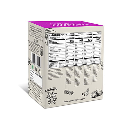 Probiotic Vegan Dates Bar - Assorted - Pack of 6 ( Each 40g)