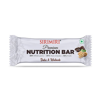 Premium Nutrition Bar - Dates & Walnuts Pack of 12
