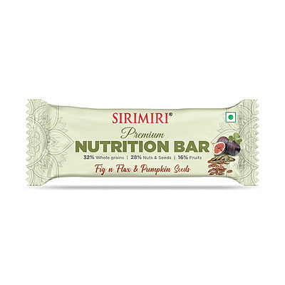 Premium Nutrition Bar - Fig Flax n Pumpkin Seeds Pack of 12