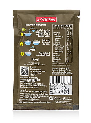 Copy of GANJI BOX Instant Little Millet Ganji