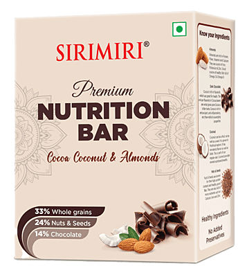 Premium Nutrition Bar - Cocoa Coconut Almonds Pack of 6