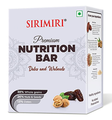 Premium Nutrition Bar - Dates & Walnuts Pack of 6