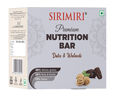 Premium Nutrition Bar - Dates & Walnuts Pack of 6