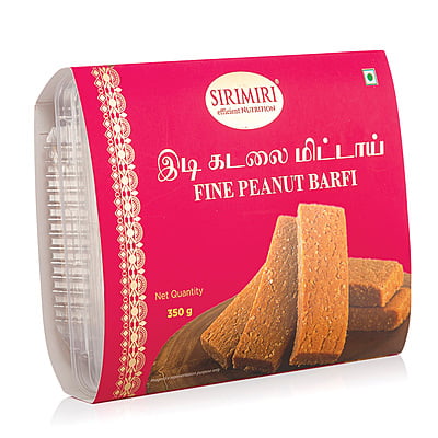 Fine Peanut Barfi 350g Gift Pack