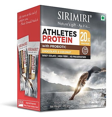 Athletes Probiotic Protein Bar - Chocolate Coconut