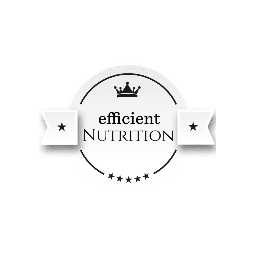 Efficient Nutrition logo badge for SIRIMIRI nutrition products